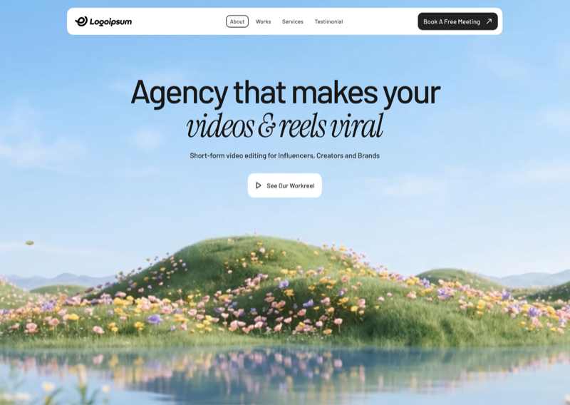 Logoisum Video Agency &mdash; Agency website build-prompt