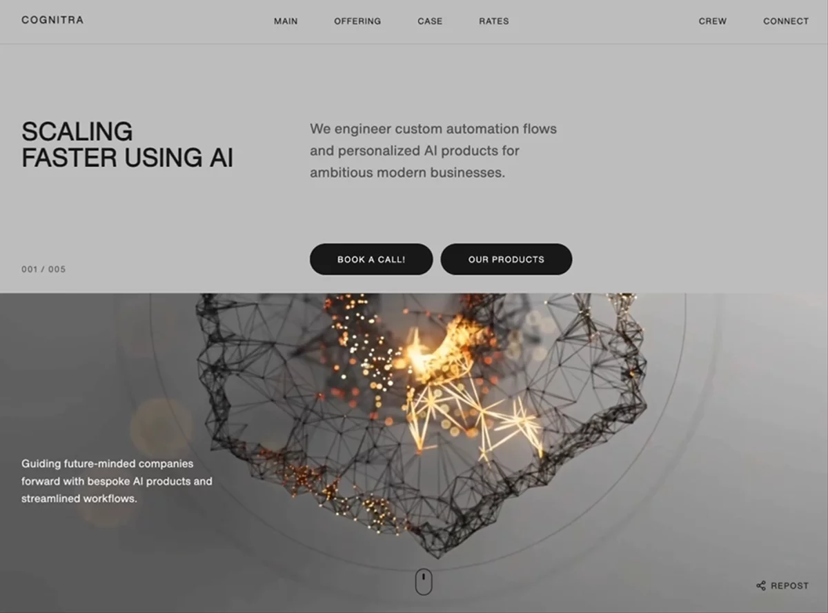 AI Automation &mdash; Landing Page website build-prompt