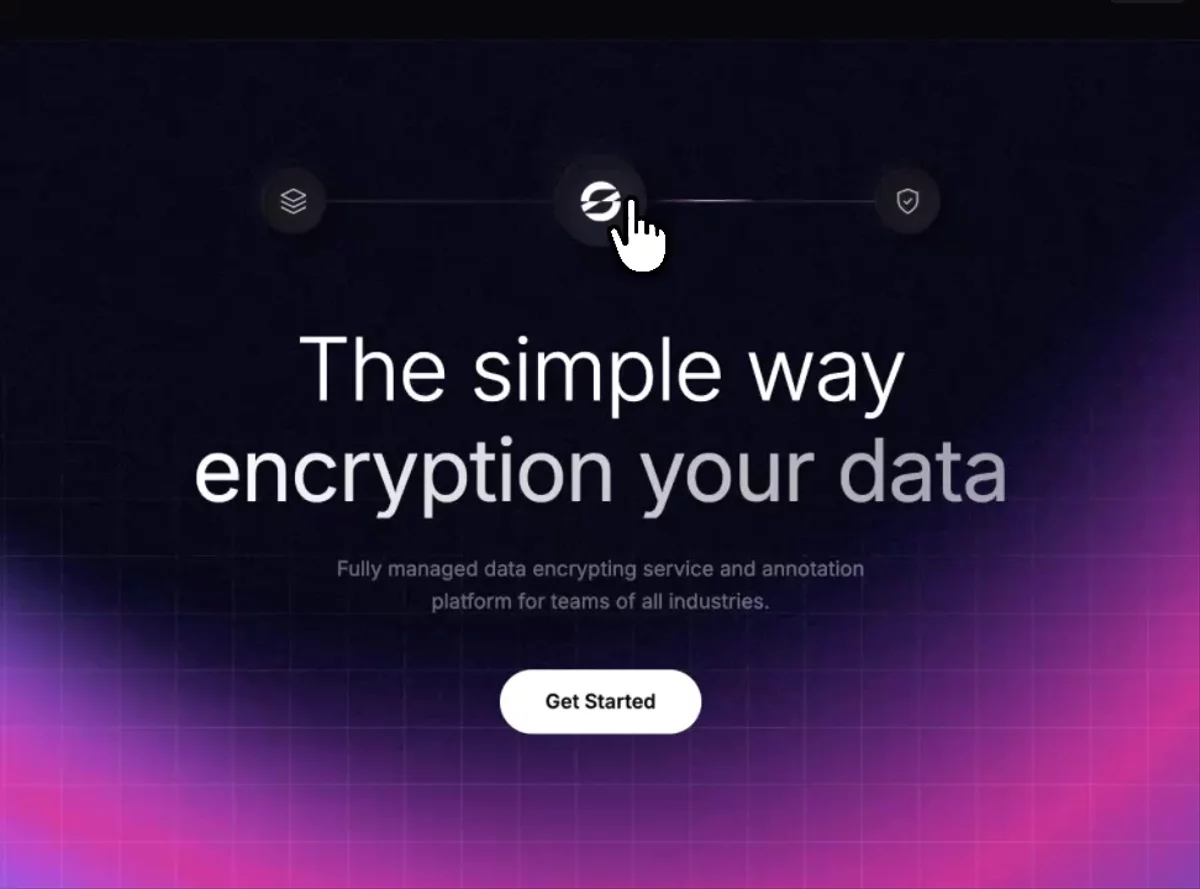 Cybersecurity Hero v2 &mdash; Hero Section website build-prompt