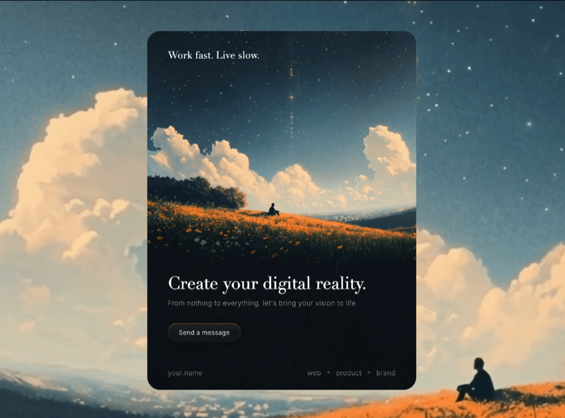 Digital Reality &mdash; Social Media website build-prompt