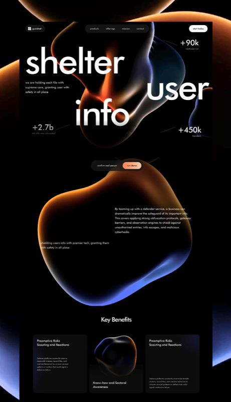 Guardnet &mdash; Landing Page website build-prompt