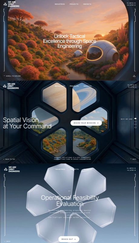 Orbit Engineers &mdash; Agency website build-prompt