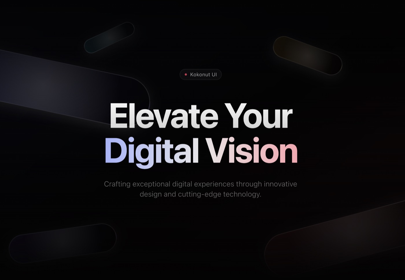 Shape Landing Hero &mdash; Hero website build-prompt