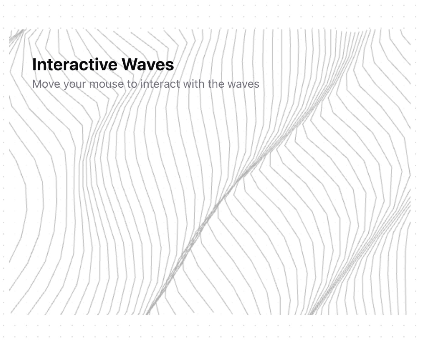 Waves Background &mdash; Background website build-prompt