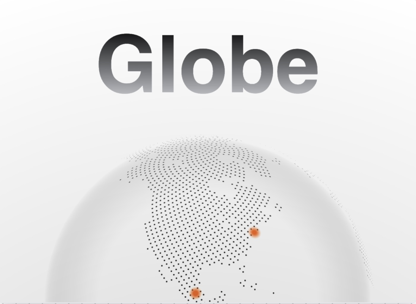 Globe &mdash; Component website build-prompt