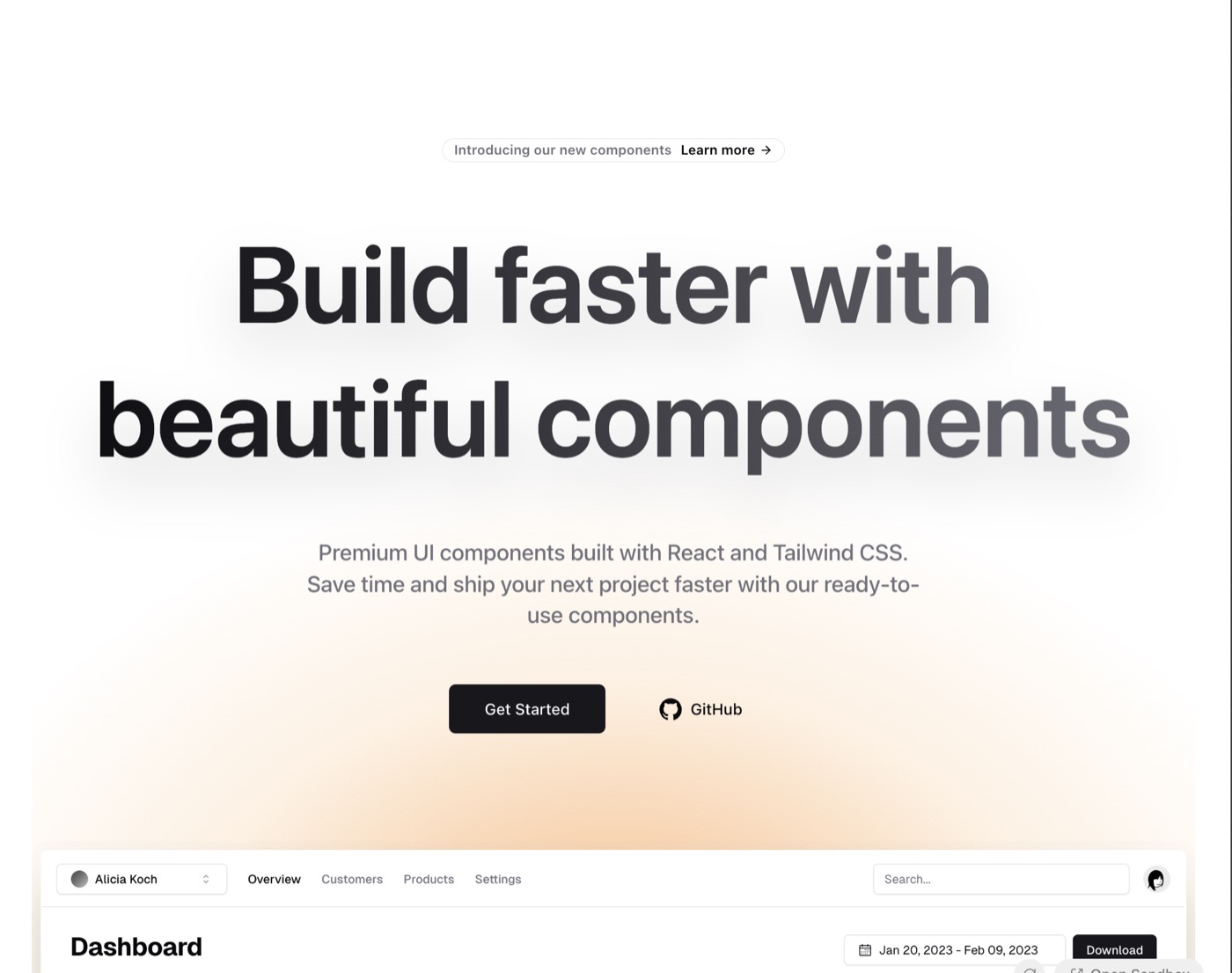 Hero Section &mdash; Hero website build-prompt