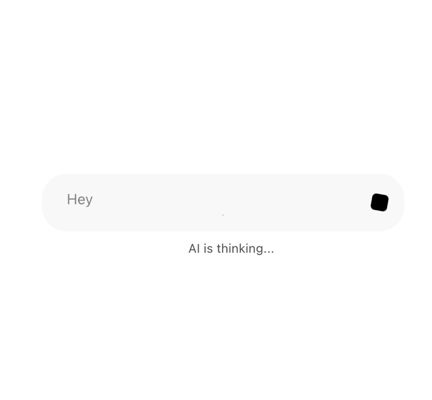 AI Input With Loading &mdash; Form website build-prompt
