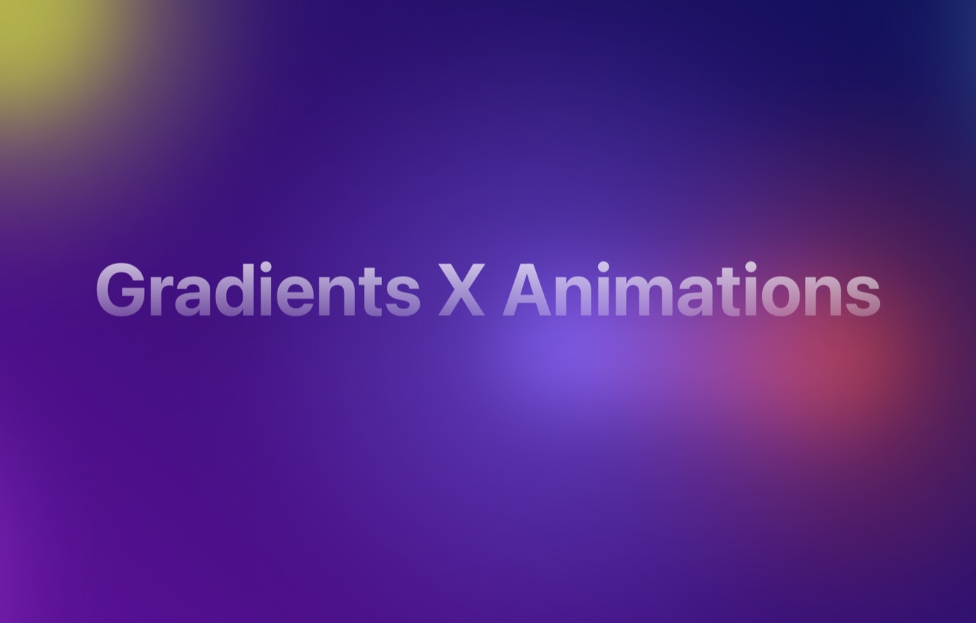 Background Gradient Animation &mdash; Background website build-prompt