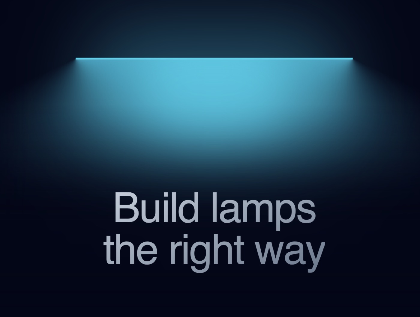 Lamp &mdash; Component website build-prompt