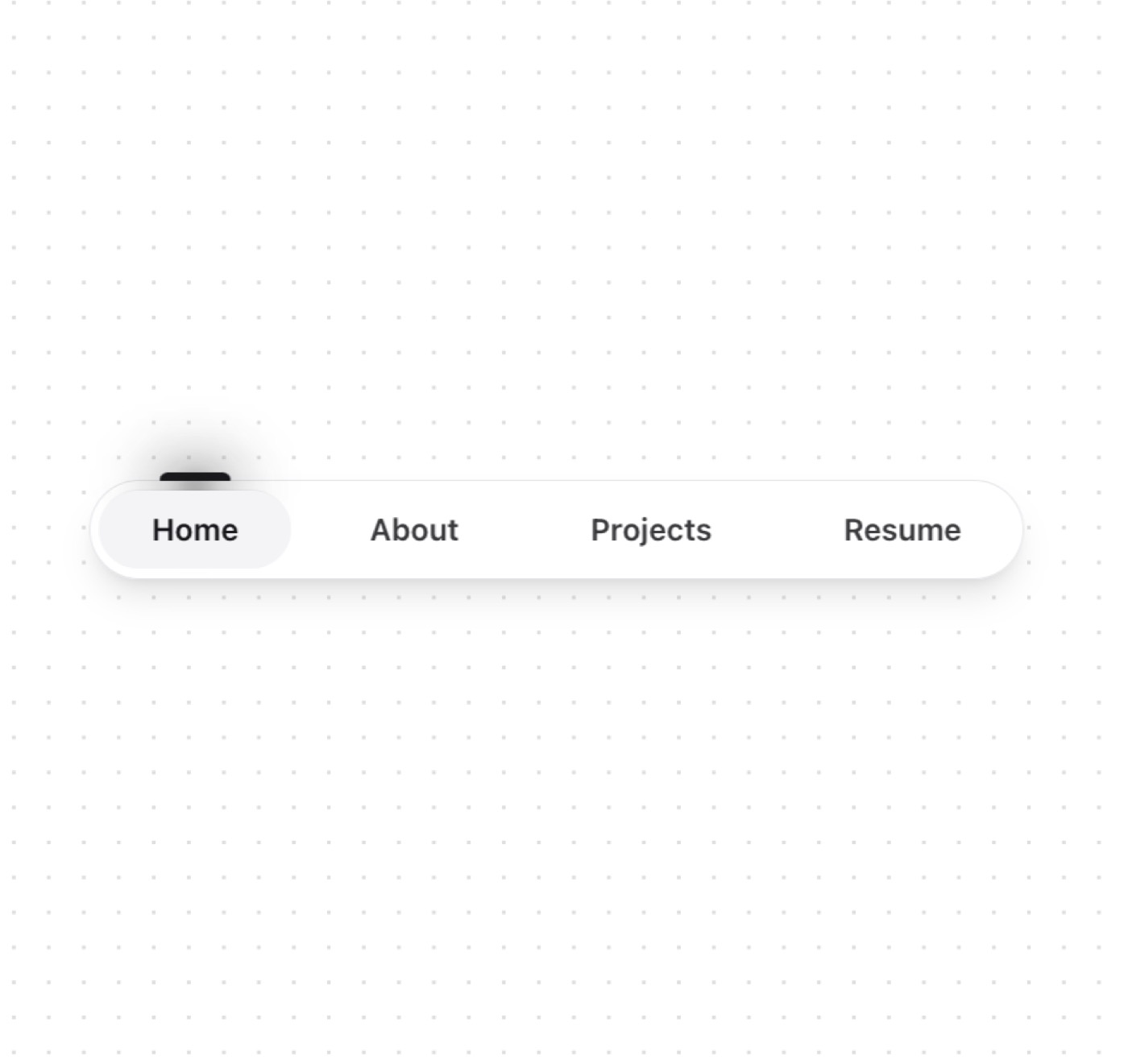 Tubelight Navbar &mdash; Navigation website build-prompt